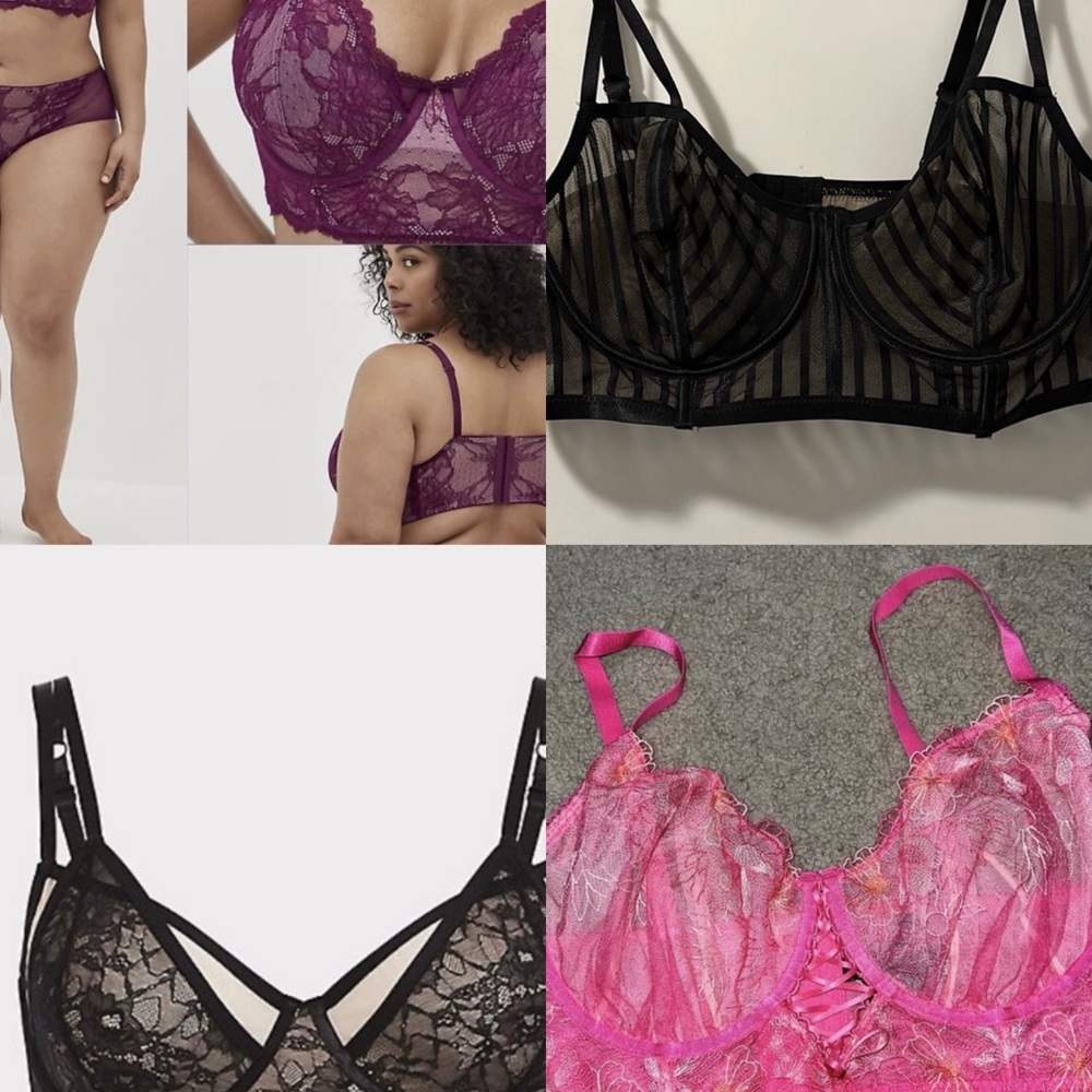Torrid bralettes bundle .